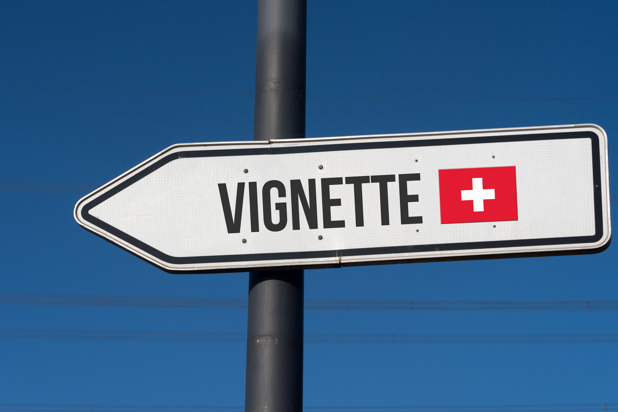 Die Jahres-Vignette für die Schweiz